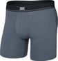Saxx Essential Cotton Brief Fly Boxer Shorts, Gray, Men's