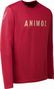 Maglia a maniche lunghe Animoz Raw Red da uomo