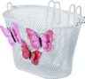 Basil Jasmin Butterfly junior bicycle basket front or rear white