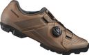 Chaussures VTT Femme Shimano XC300 Marron