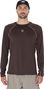Men's Brown Aerowool Running Circle T-Shirt