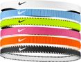 Mini-Stirnbänder (6er-Pack) Nike Flex Classic Mehrfarbig