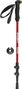 Bâtons de marche Husky (set) trekking Scaup 3 pièces Flip-lock-Rouge