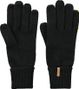 Women's Barts Fine Knitted Long Gloves Black