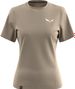 Maglietta tecnica da donna Salewa Puez Dry Beige