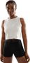 Débardeur crop top fitness femme Avast Blanc