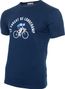 Camiseta LeBram x Sports d'Époque Forçat de Longchamp Bleu Foncé