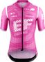 Assos Mille GT S11 Evo Team EF Pro Cycling Kurzarmtrikot Rosa Herren