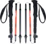 TSL Outdoor Hiking C5 Cross Wanderstöcke Schwarz/Orange