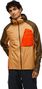 Peak Performance Trail Hipe 3L Beige/Grün/Orange Herren wasserdichte Jacke