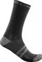 Chaussettes Castelli Superleggera T 18 Noir