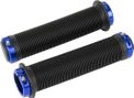 Pack poignee POSITION ONE lock lamelle avec colerette 145mm blk/blue