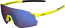 Lunettes Bollé Icarus Jaune Acide Mat - Marron Bleu 