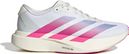 Chaussures Running adidas Adizero Evo SL Blanc/Violet/Rose Femme