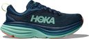 Chaussures Running Hoka Bondi 8 Bleu/Orange Femme