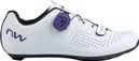 Zapatillas de carretera Northwave Storm Carbon Blanco/Violeta Mujer
