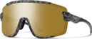 Smith Wildcat Matte Gray Marble + ChromaPop Polarized Bronze Mirror