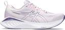 Chaussures de Running Femme Asics Gel Cumulus 25 Violet Blanc