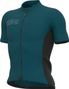 Maillot Manches Courtes Alé Color Block Bleu Lagon