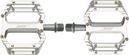 Paar platte pedalen HT Components AR09SX Zilver