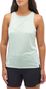 Camiseta sin mangas Millet Wanaka Light verde para mujer