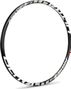 Llanta Delantera Ikon BMX I 451x19.5mm I 28 agujeros Negra / Blanca