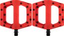 Paire de Pédales Plates DMR V11 Rouge