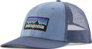 Cappello trucker unisex Patagonia P-6 Logo LoPro Blu