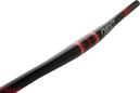 Race Face Next Flat Carbon-Lenker - 720mm Mattschwarz Rot