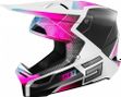 Casque Intégral Shot Race Phaser Bleu Rose Adulte