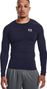 Under Armour Heatgear Armour Blue Long Sleeve Compression Jersey