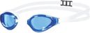 Arena Python Swim Goggles Blue/White