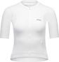Maglia a maniche corte Poc Cadence bianca da donna