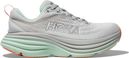 Chaussures Running Hoka Bondi 8 Large D Gris/Bleu Femme