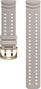 Muñequera de silicona Polar Sport 22 mm Gris Arena