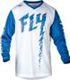 Fly Racing F-16 Maglia a maniche lunghe MTB Blu/Bianco Bambino