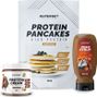 PACK PETIT-DEJ – PANCAKES Nature - PROTEIN CREAM Chocotella + ZERO SYRUP Caramel