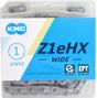 KMC Chaîne de vélo Z1Ehx 1/8 Wide Ept 112 maillons
