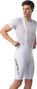 Cuissard Court Castelli Free Aero Race Blanc/Noir Homme