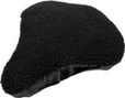 Couvre-selle de vélo - Fourrure noire - Femmes/Hommes