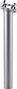 Tige de Selle Title AP1 Aluminium Recul 0 mm Chrome