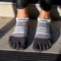 Chaussettes à orteils de running Run Lightweight No-Show Coolmax femme