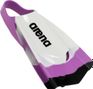 Pair of Arena Powerfin Pro Fins White Purple