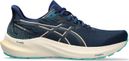 Chaussures de Running Femme Asics GT-2000 12 Bleu Beige