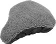 Couvre-selle de vélo - Fourrure grise - Femmes/Hommes