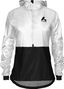 Surpas Stride Jacket for Women in White/Gray/Black