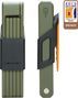 Lucchetto pieghevole Hiplok Switch 85 verde