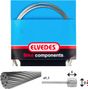 Elvedes Gear Cable 2250 1x19 Stain 1.1 with Head 4x4