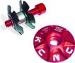 KCNC Etoile + Capot de Direction 1''1/8 Rouge