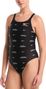 Nike Swim HydraStrong zwemtop voor dames, zwart